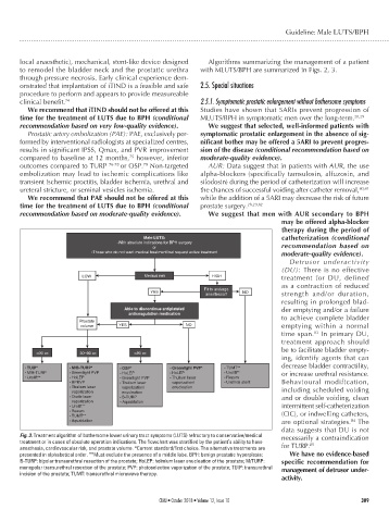 benign prostatic hyperplasia guidelines canada